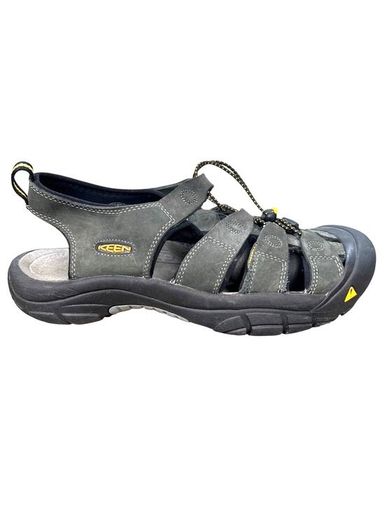 Keen Men’s Newport H2 Grey Leather Hiking Trail Sandals Size US 11.5 Men main image 4